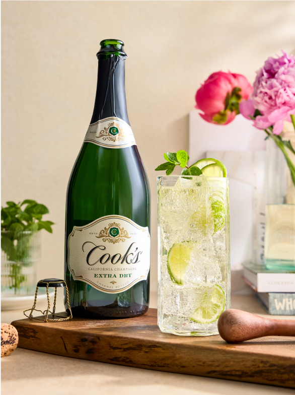 Champagne Mojito