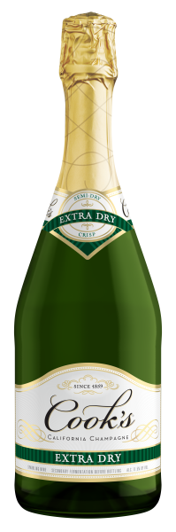 Cook's Extra Dry California Champagne